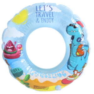 Boia inflavel 80 cm redonda decorada dinossauro rjb4303 Elite