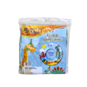 Boia inflavel 80 cm redonda decorada dinossauro rjb4303 Elite