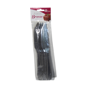 Produto Kit c/ 06 facas mesa inox ref 15086 Inga Import
