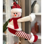Enfeite decorativo natal boneco feltro p/cortina 0161 Rio Master