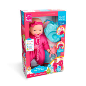 Produto Boneca meu bebe mania faz xixi ref 5340 Roma Jensen