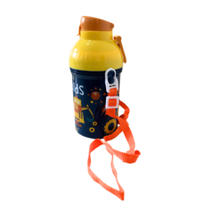 Garrafa 450 ml infantil c/ alça plastico color ref 13422 Wellmix