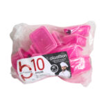 Jogo c/ 10 potes organizador neon ref 1631cn Plastbon