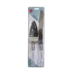 Conjunto faca e espatula p/ bolo ref 6152 FG Schmitz