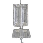 Forma p/ crepe suico aluminio fundido MK Comercio