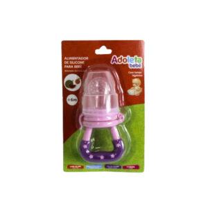 Alimentador de silicone rosa para bebe ref 1426016 Cajovil