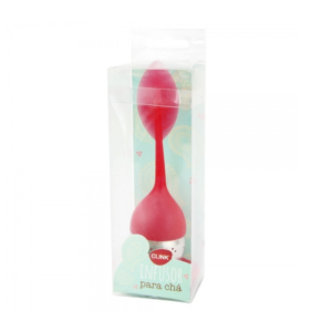 Infusor p/ cha folha silicone 15cm ref ck2767 Clinck