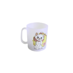 Caneca 400 ml infantil marie tranp plastico ref 441641 Plasduran