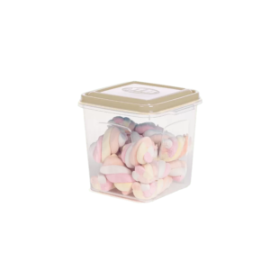 Caixa org quad 1,05 lts mini c/ abas ref 1123 MB Plast