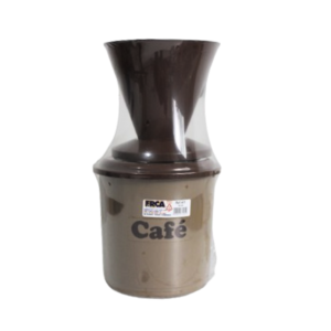 Kit pote e coador de cafe plastico ref 411 Ercaplast