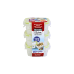 Kit c/ 03 potes hermeticos 140ml ref 907 Ligbrink