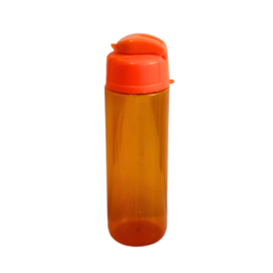 Garrafa 700 ml squeeze verao laranja neon plast ref 3082 Ideal