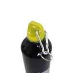 Garrafa 500 ml squeeze aluminio c/ prendedor wx72527 Wellmix