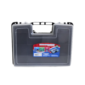 Estojo organizador 28,5x21,5cm duplo ferramentas 25393pi Toyplast