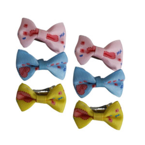 Kit c/ 06 mini presilhas p/ cabelo infantil ref ba28459 New Goods