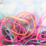 Kit c/ 55 elasticos color p/ cabelo ref ba80373 New Goods