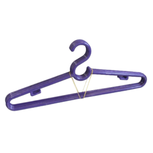 Kit c/ 03 cabide acrilico fino color ref 01 Onilce Lang Plast