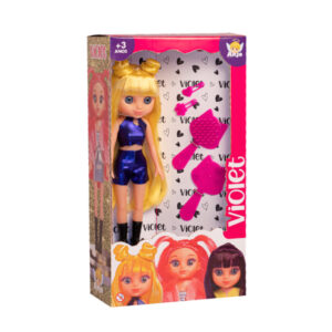 Boneca violet gold 30cm ref 2390 Anjo Brinquedos