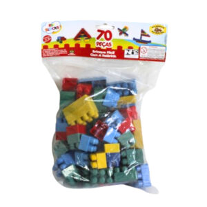 Blocos p/ montar 70 pcs color ref 520sb Reibrink