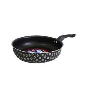 Produto Frigideira teflon n 22 funda preta estamp ref 3833 Over do Brasil