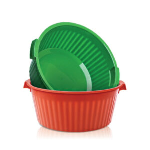 Bacia 12 lts canelada redonda color ref ba12pi Toyplast