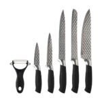 Conjunto c/ 05 facas + descascador linha chef inox ck6063 Clink