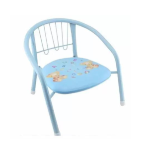 Cadeira infantil ferro assento almofadado apito 1747 C3B Comercio