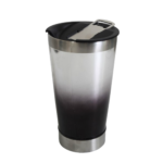 Copo 470 ml termico c/ abridor inox degrade cb2809 C3B Comercio