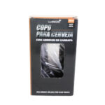 Copo 470 ml termico c/ abridor inox degrade cb2809 C3B Comercio