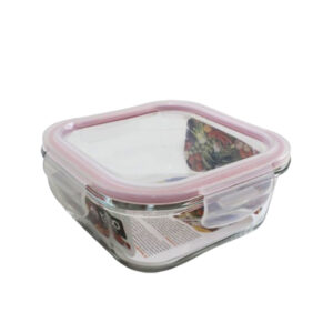 Pote 800ml hermetico vidro tpa trava vermelha top12013 D L festas