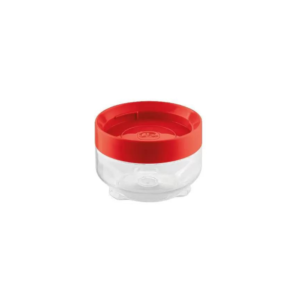 Produto Pote 300ml organizador conecta c/ tampa vermelho ref 401-vm UZ.