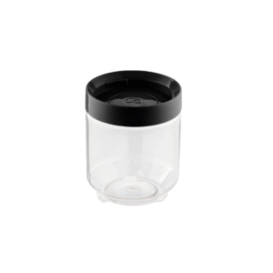 Pote 600ml organizador conecta c/ tampa preto ref 402-pr UZ.
