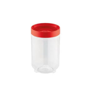 Pote 900ml organizador conecta c/ tampa vermelho ref 403-vm UZ.