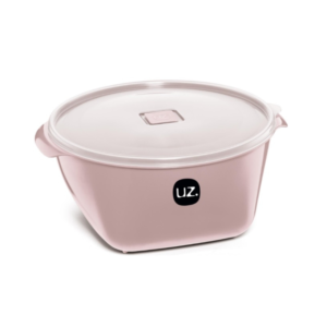 Produto Pote 4,0 lts redondo premium c/ tampa rosa ref 203-ros UZ.