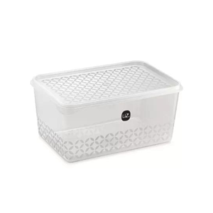 Produto Pote 2,0 lt retangular multiuso c/ tampa transparente 397-tr UZ.