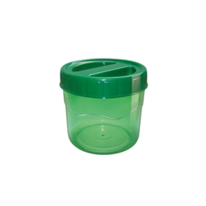 Pote 850 ml organizador red tampa rosca verde 4550 Injetemp