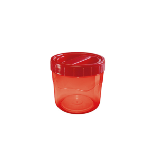 Pote 850 ml organizador red tampa rosca vermelho 457 Injetemp