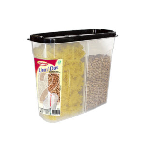 Pote 2,5 lts c/ divisorias plastico c/ tampa ref 5710 Injetemp