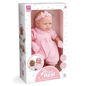 Boneca colecao bebe real vinil ref 5075 Roma Jensen