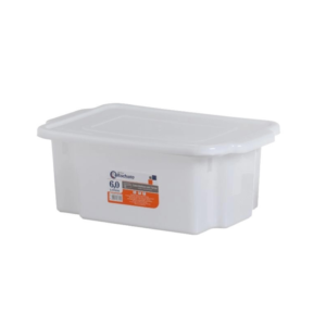Caixa 06 lts multiuso 33x22x12,5cm c/ tampa ref 3753 Rischioto