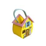 Enfeite pascoa 13x15,5cm casinha feltro ref mdn0051 Multiart