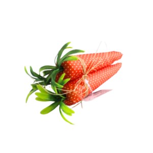 Kit c/ 03 cenouras 19cm pascoa ref pas0118 Multiart