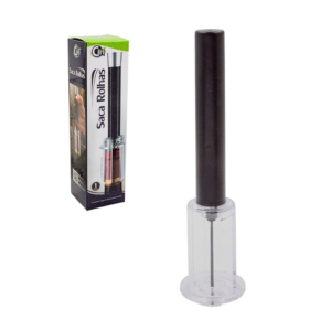 Abridor saca rolha 19,5x5cm a pressao ns354208 Cim Companhia