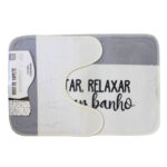 Jogo c/ 02 tapetes banheiro microfibra ref dt5093 Fu Xing