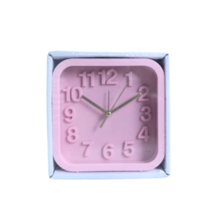 Relogio despertador 13x13x5cm ref 8731 FWB