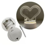 Luminaria 15x12cm led quadro ref 5516 Amigold