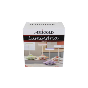 Luminaria 21cm led aviao ref 5663 Amigold