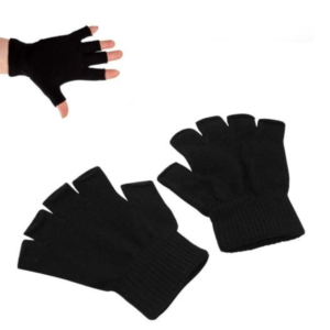 Produto Luva adulto dedos abertos preta ref rjc2688 Elite