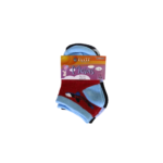 Kit c/ 03 pares de meia bebe ref rjc0208 Elite