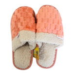 Pantufa adulto peluciada c/ solado borracha ref rjc4998 Elite